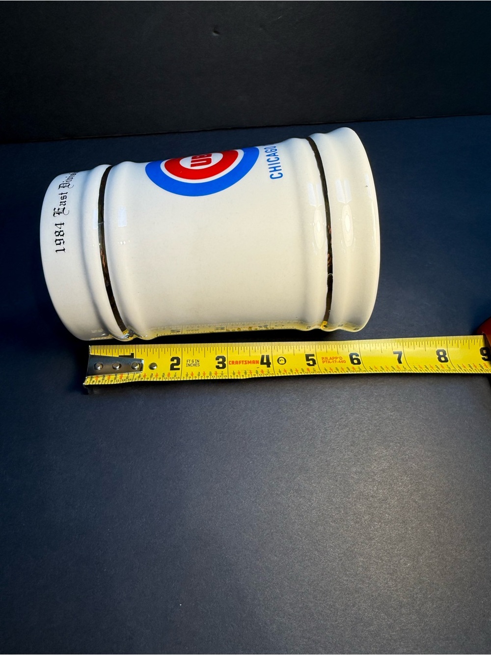 Vintage Chicago Cubs 1984 National League East Division Champions Ceramic Mug - Picture 12 of 12
